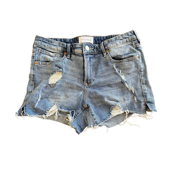 Dear John Pants - Dear John GiGi Distressed Denim Shorts Size 29